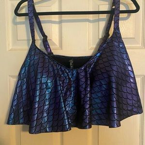 Mermaid swim top